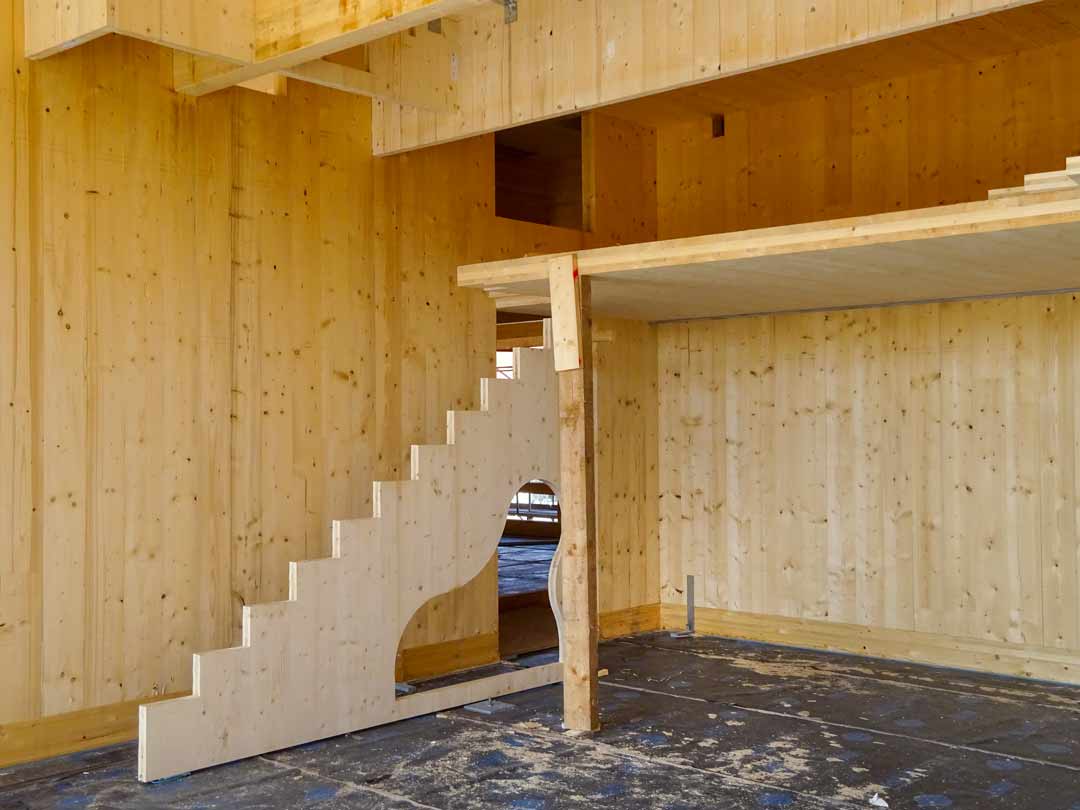 Innenausbau von Holzbau Hasl